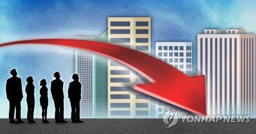 기업 체감 경기지수ㆍBSI 하락 [연합뉴스]