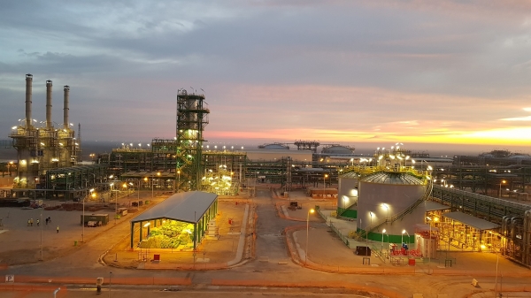 한국가스공사가 지분을 투자해 원유를 생산하고 있는 주바이르 원유처리설비 현장 [사진=한국가스공사]
