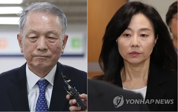 대법원 '문화계 블랙리스트' 김기춘ㆍ조윤선 2심 다시 [사진=연합뉴스]