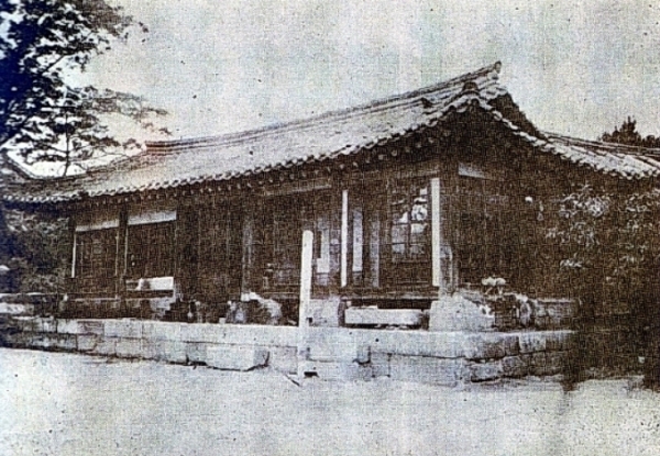1885년 4월 10일 한국 최초의 서양식 근대병원 제중원 개원 모습. [제공=연세의료원 동은의학박물관]