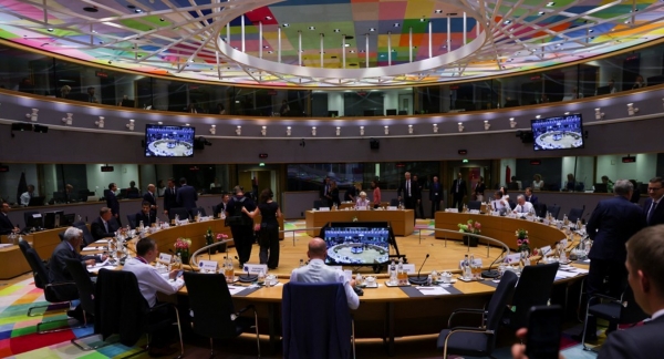 유럽연합(EU) 정상회의가 23일(현지시간) 벨기에 브뤼셀에서 열리고 있다. [출처=연합]