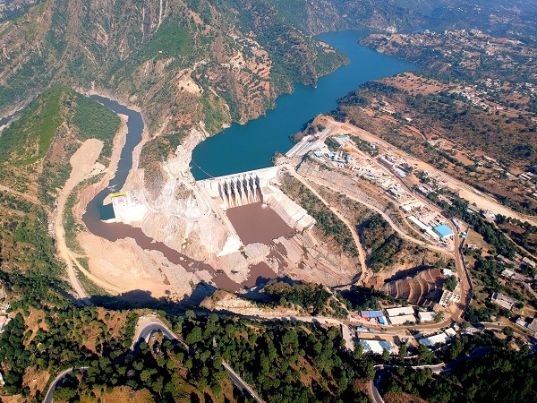 DL이앤씨가 건설한 파키스탄 굴푸르 수력발전소 전경. [사진=DL이앤씨]