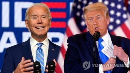 조 바이든 미국 대통령과 도널드 트럼프 전 대통령(CG) [연합뉴스TV]