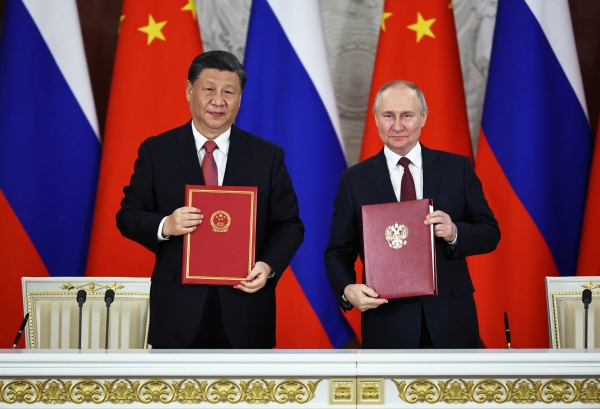 푸틴 대통령과 시진핑 주석 [출처=로이터/연합]
