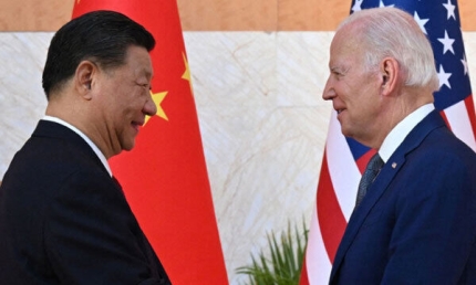바이든 미국 대통령(오른쪽)과 시진핑 중국 국가주석. [사진=연합뉴스]