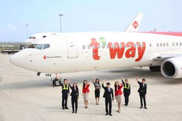 티웨이항공이 신입 객실 승무원 채용을 진행한다. ⓒ티웨이항공 제공