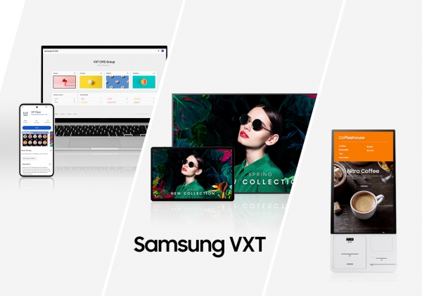 차세대 사이니지 통합 운영 플랫폼 '삼성 VXT' 소개 이미지 ⓒ삼성전자 제공