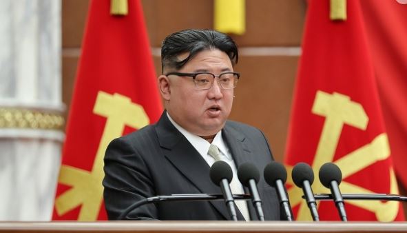 북한 연말 전원회의 '2024년도 투쟁과업' 제시 (평양 조선중앙통신=연합뉴스)
