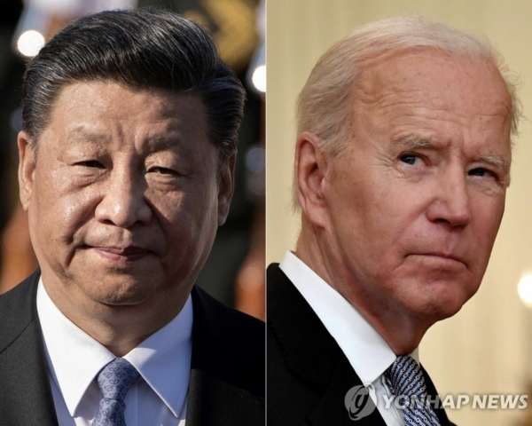 시진핑 중국 국가주석과 조 바이든 미국 대통령 [출처=연합뉴스]