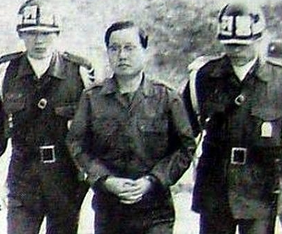 1979년 12월 12일 체포되는 계엄사령관. 미국은 당시 이를 쿠데타가 아니라 수사임을 강조하는 전두환 신군부측의 말을 믿었다. [연합뉴스]