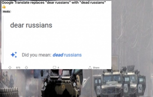 인터넷 커뮤니티 레딧(Reddit)에 올라온 ‘dead Russians’. [사진=레딧캡쳐]