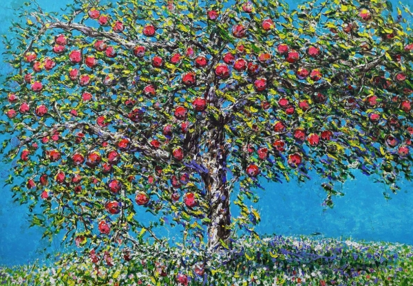 사과나무 Oil on canvas 259.0x181.0cm /갤러리 자인제노 제공