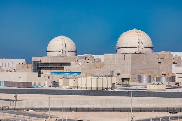 한국이 첫 수출한 원자력발전소인 아랍에미리트(UAE) 바라카 원전 1호기. [사진=연합뉴스]