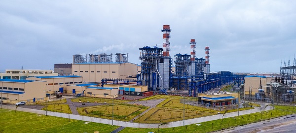 ‘알제리 라스지넷 가스복합화력발전소‘ 전경. [사진=대우건설]