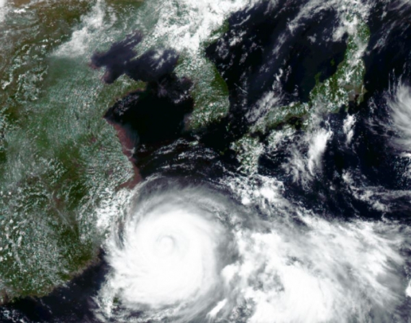 태풍 위성 사진 (자료=기상청 날씨누리)