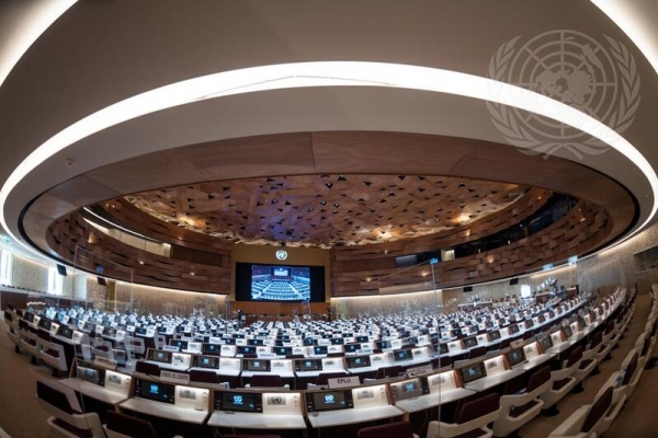 U.N. Human Rights Council room in Geneva. (U.N)