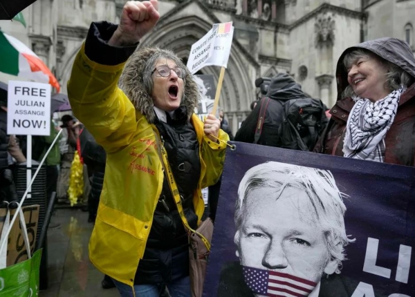 Free Assange Campaign. /AP Yonhap